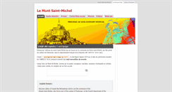 Desktop Screenshot of montsaint-michel.eu